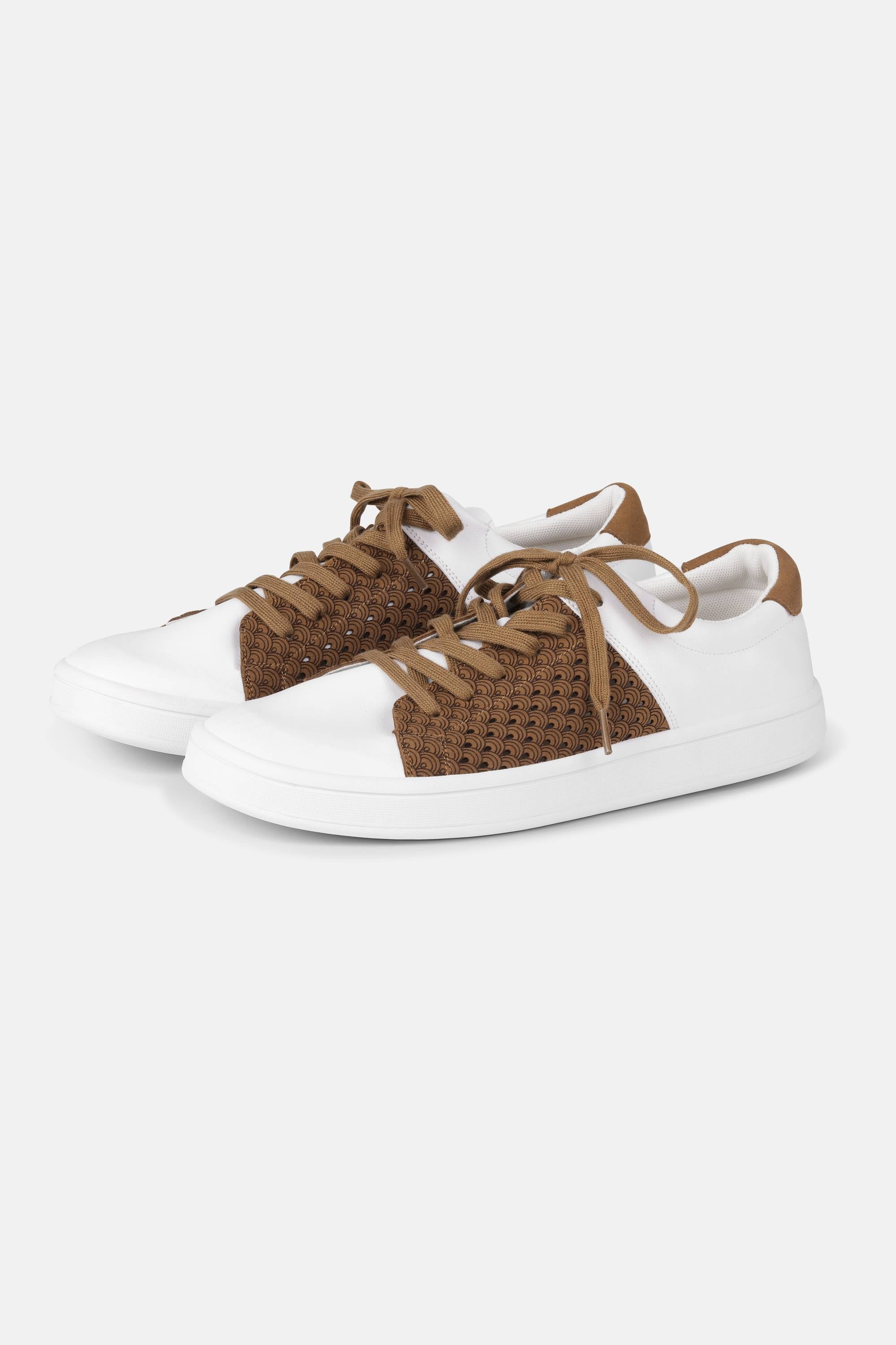 City Sneaker Herr - White Cashew